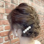 結婚式お呼ばれヘア